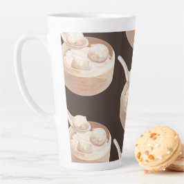 Caneca De Café Latte Bao Baby - Tea Time Bao Buddies