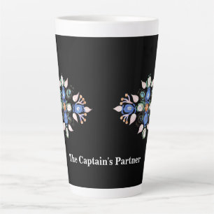 CANECA DE CAFÉ LATTE BARCAÇAS ESTREITAS