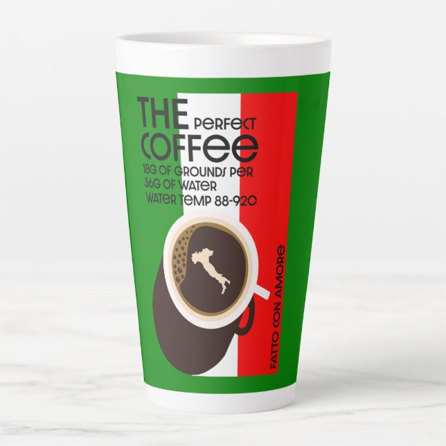 Caneca De Café Latte Baristas Italianos (Frente)