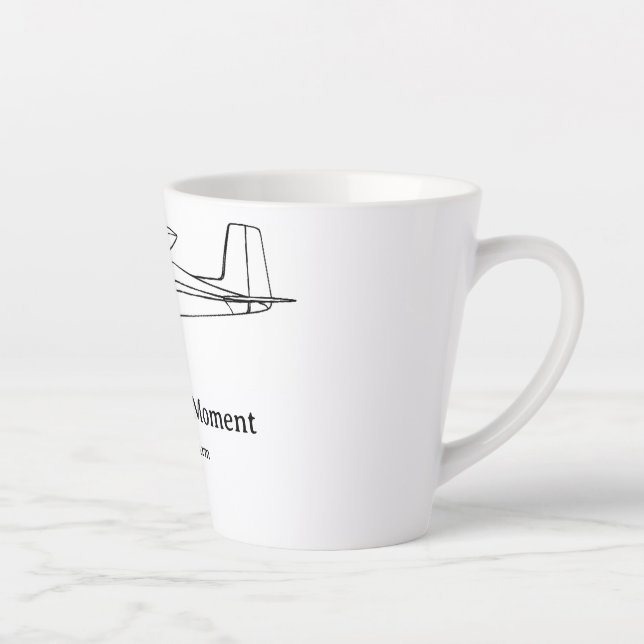 Caneca De Café Latte Basic Pilot Knowledge  (Direita)