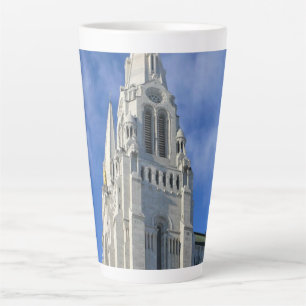 Caneca De Café Latte Basilica de Sainte Anne de Beaupre, Quebec, Canad