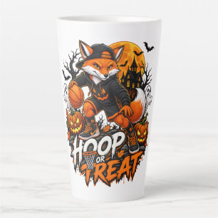 Caneca De Café Latte Basquete de Bola ou Guloseimas Espantalho Raposa n