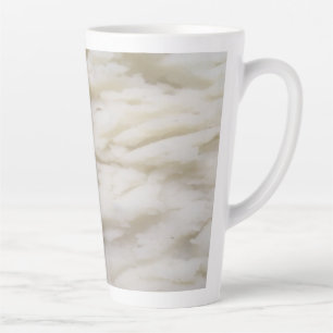 Caneca De Café Latte Batatas amassadas