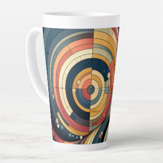 Caneca De Café Latte Bauhaus Duality Latte Mug