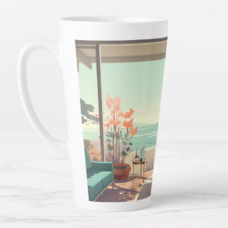 Caneca De Café Latte Beach House