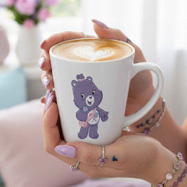 Caneca De Café Latte Bear