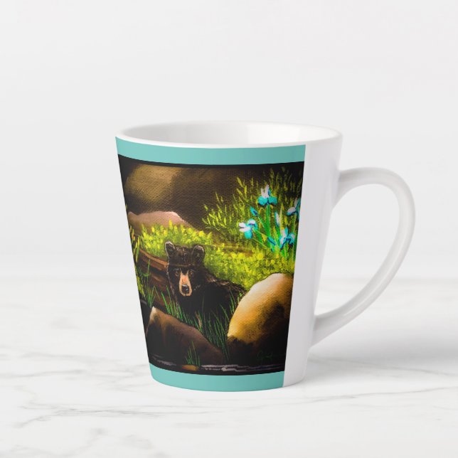 Caneca De Café Latte Bear Bear Latte (Direita)