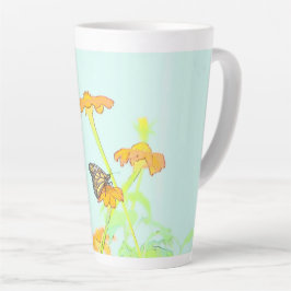 Caneca De Café Latte Beautiful Butterfly Latte Mug