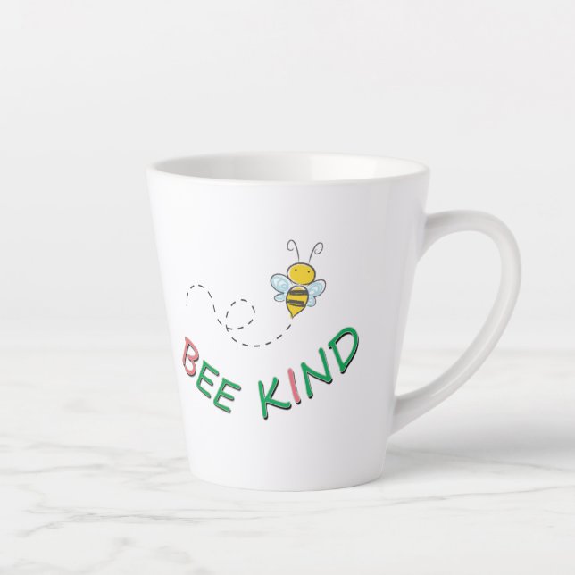 Caneca De Café Latte Bebê gentil - Engraçada citação motivacional dizen (Direita)