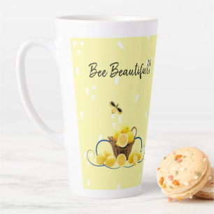 Caneca De Café Latte Bebê linda latte mug