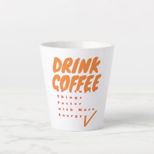 Caneca De Café Latte Beber café