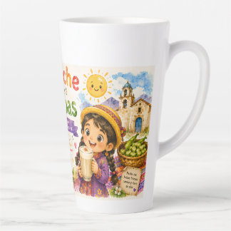 CANECA DE CAFÉ LATTE BEBIDA TRADICIONAL DE PERU