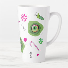 Caneca De Café Latte Bela Morte E Docinho Engraçado!