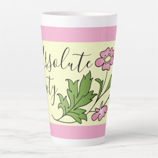 Caneca De Café Latte Beleza absoluta