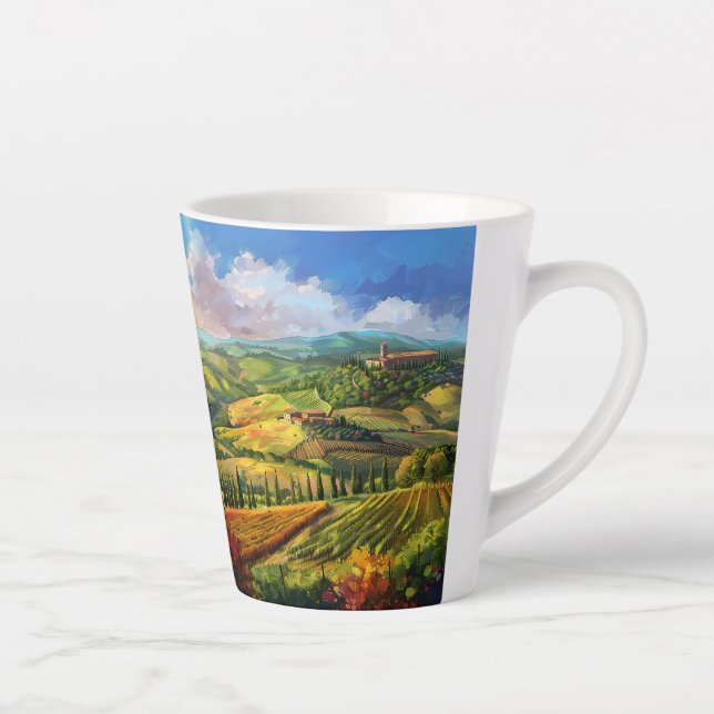 Caneca De Café Latte Bella Italia Latte Mug (Direita)