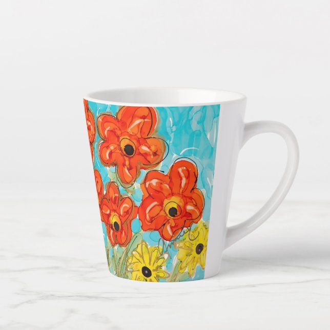 Caneca De Café Latte Belly Ria da Taça Latte (Direita)