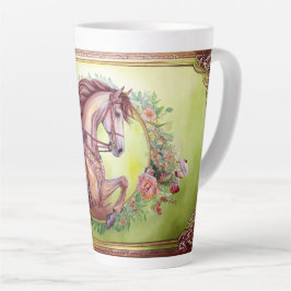 Caneca De Café Latte Belo Cavalo