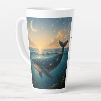 Caneca De Café Latte Berçário Islâmico do Profeta Yunus