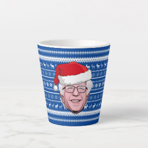 Caneca De Café Latte BERNIE SANDERS Hanukkah