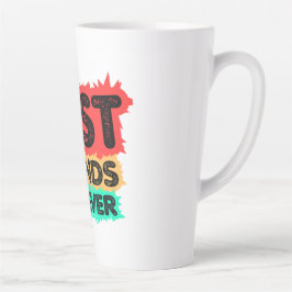 CANECA DE CAFÉ LATTE BEST FRIENDS FOREVER RETRO FRIENDS, FRIENDSHIP