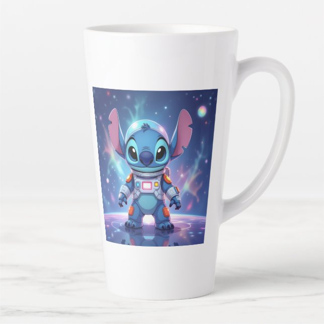 Caneca De Café Latte Beste Freunde fürs Leben – Lilo & Stitch   (Direita)