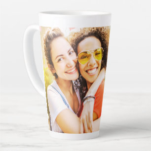 Caneca De Café Latte Besties Amigos Fotografias Namoradas infância