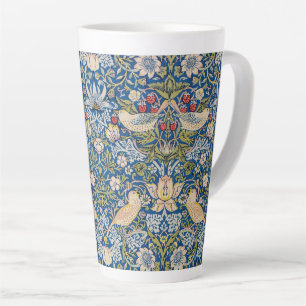 Caneca De Café Latte Bird Art Nouveau Design