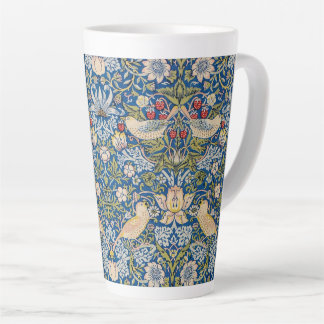 Caneca De Café Latte Bird Art Nouveau Design