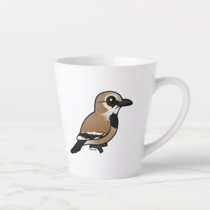 Caneca De Café Latte Birdorable Iranian Ground Jay