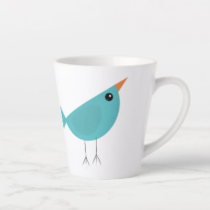 Caneca De Café Latte Birdy