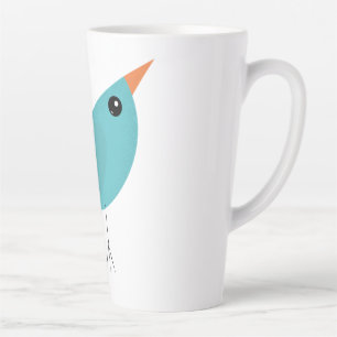 Caneca De Café Latte Birdy