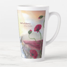 Caneca De Café Latte Birth of Liberty