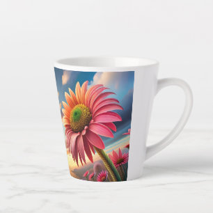 Caneca De Café Latte Blooming Beauty Mug