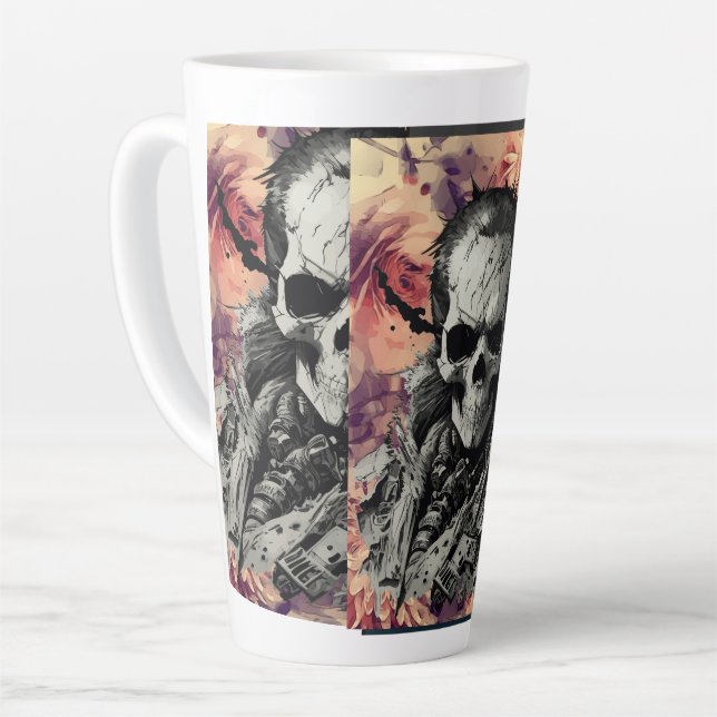 Caneca De Café Latte boa arte. (Ângulo esquerdo)