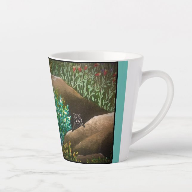 Caneca De Café Latte Boa Manhã (Direita)