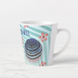 Caneca De Café Latte Boa Manhã, Universo Curto Lata