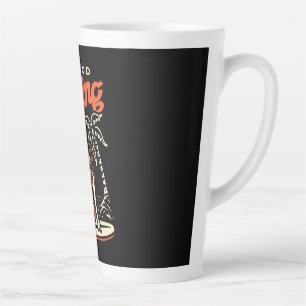 Caneca De Café Latte Boa Sensação De Surfista Garota