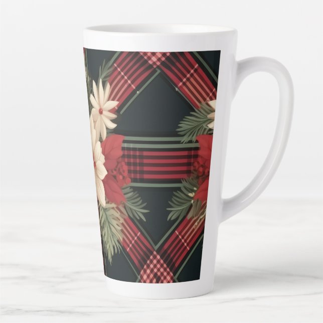 Caneca De Café Latte "Bold Check Classic Mug" (Direita)