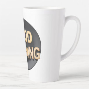 Caneca De Café Latte Bom dia