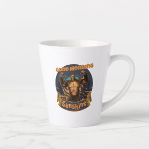Caneca De Café Latte Bom Dia Sunshine Bigfoot Engraçado