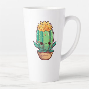 Caneca Porcelana Plantas Flores Flor Cacto Cactos Desenho