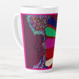 Caneca De Café Latte Bonito Tolo