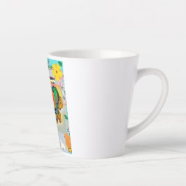 Caneca De Café Latte Borboleta