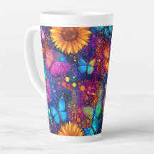 Borboleta Whimsic Dream Latte Mug