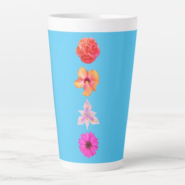 Caneca De Café Latte Bouquet Latte Mug (Frente)
