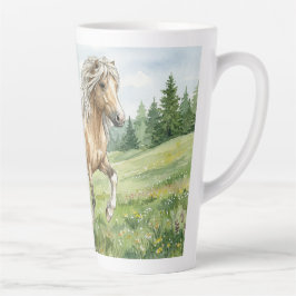 Caneca De Café Latte Brana Pinto Palomino Icelandic Watercolor