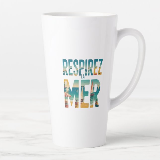 Caneca De Café Latte Breeze Quente (Direita)