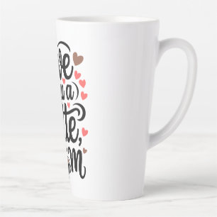 Caneca De Café Latte Brew do Amor da Mãe