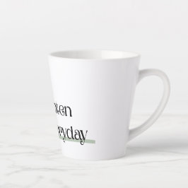 Caneca De Café Latte Brighten the Everyday