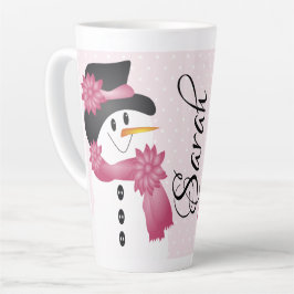 Caneca De Café Latte Brincadeira E Divertida Com Bolinhas